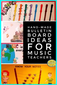 Handmade bulletin board ideas for music teachers