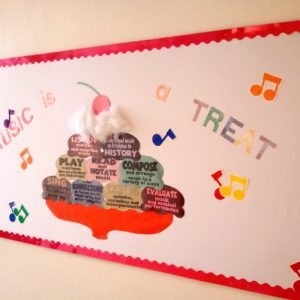 elementary music bulletin board 5