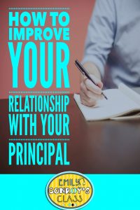 how to improve your relationship with your principal