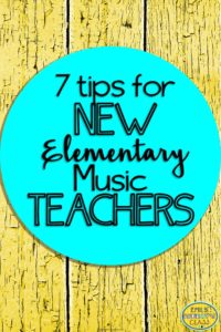 tips for new elementary music teachers